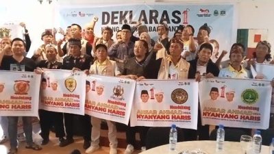 Deklarasi Urang Sunda Jabar -Banten Dukung Cagub- Cawagub  Ansar-Nyanyang di Kepri