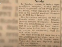 Perjalanan Panjang Kongres Pemuda Sunda 1956, Ini Kronologisnya