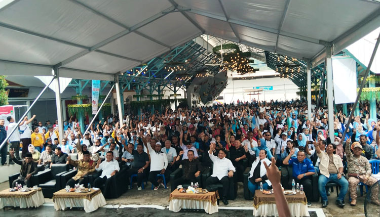 kegiatan Konsolidasi dan Apel Siaga Amsakar - LI Claudia Sahabat Ansar - Nyanyang (ASLI SAYANG) Kota Batam menang Pilkada 2024