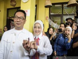 Ridwan Kamil Calgub di DKI Jakarta, Nyoblos di Ciumbuleuit Bandung