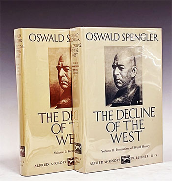 Cover buku The Decline of the West karya Oswald Spengler - (Sumber: vintagebooksmd.com)