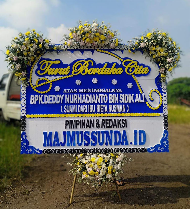 Ucapan belasungkawa dari Pimipinan dan Redaksi MajmusSunda.Id - (Sumber: AZM)