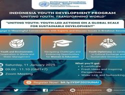 Uniting Youth: Youth-Led Actions On A Global Scale For Sustainable Development