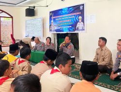 Melalui Program Pos Ngetren, Ditlantas Polda Kepri Sosialisasi Edukasi Lalulintas di Ponpes Walisongo Batam