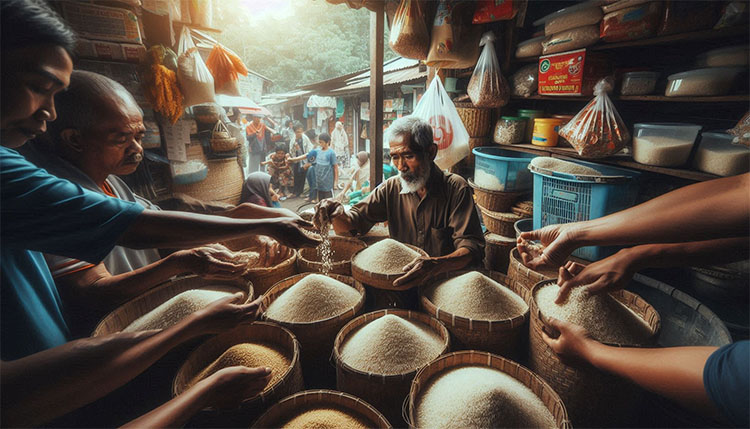 Jualan beras