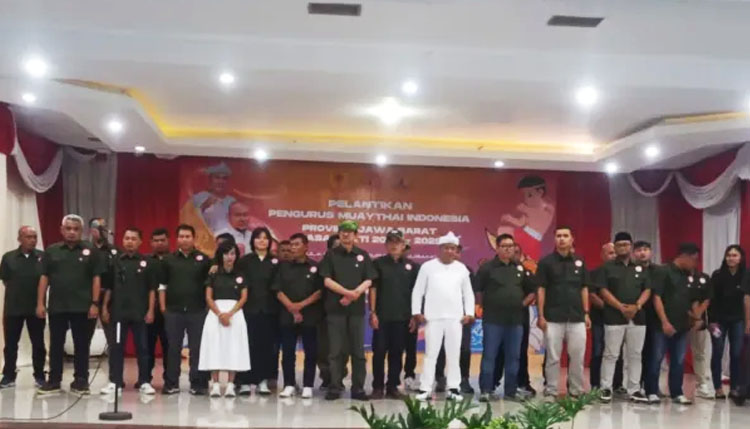 PB Muaythai Indonesia resmi melantik Pengurus Muaythai Indonesia Provinsi Jawa Barat Masa Bakti 2025-2029 - (Sumber: Istimewa)