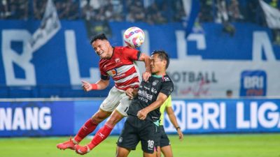 Maung Bandung Raih Poin Tipis Kacamata Lawan Madura United di Kandang