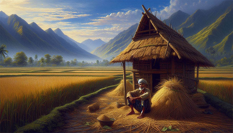 Petani istirahat