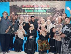 Alumni SMPN 3 Bantul Angkatan 1983 Kelas C Gelar Syawalan dan Temu Kangen