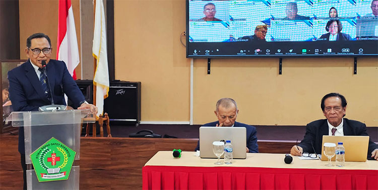 Ketua IKKESINDO, Brigjen TNI (Pur) Dr. dr. Supriyantoro, Sp.P MARS