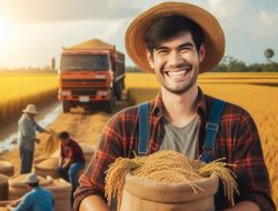 Keren, Saat Panen Tak Terdengar Lagi Keluhan Harga Gabah Anjlok