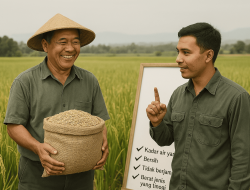 Membangun Kesadaran Petani Menjual Gabah Berkualitas