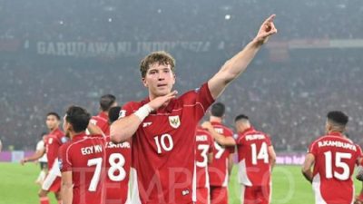 Ole Romeney, pencetak Goal satu-satu nya ke Gawang China (Sumber: Tempo).