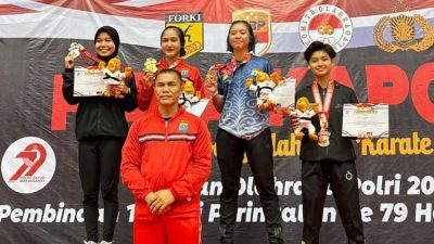 Semarak Hari Bhayangkara ke-79, Polda Kepri Raih Prestasi di Kejurnas Karate Piala Kapolri 2025