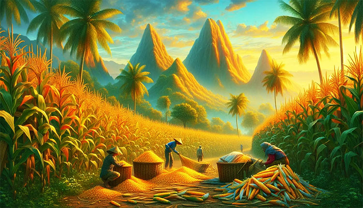 Panen jagung