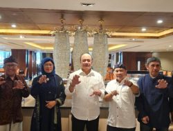 Rapat Koordinasi Tim Redaksi MajmusSunda News dengan Laksamana TNI (Purn) Dr. HRM. Ade Supandi, SE, MAP