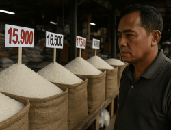 Harga Beras Merangkak Naik
