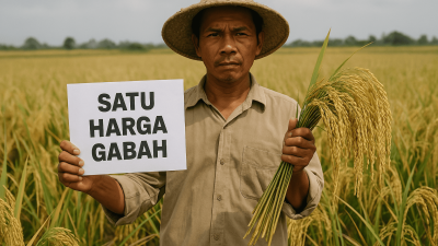Indahnya Kebijakan “Satu Harga” Gabah Bagi Petani