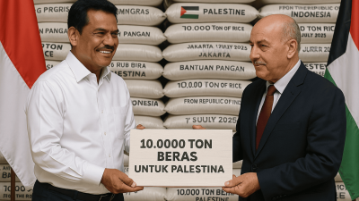 10 Ribu Ton Beras Untuk Palestina