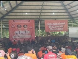 Silaturahmi Koordinator Forum POSGAB Siaga Bencana Jabar Bersama Relawan Bencana Sukabumi
