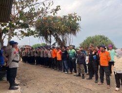 Operasi SAR Gabungan Hari ke-6 Pencarian Korban Laka Laut Pantai Puncak Guha Garut
