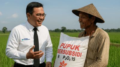 Kiprah PT Pupuk Indonesia Menggenjot Produksi Beras