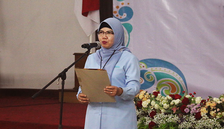 Direktur Poltekkes Kemenkes Bandung Dr. Pramita Iriana, S.Kp., M.Biomed - (Sumber: Humas Poltekkes Kemenkes RI bandung)
