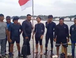 Lantamal IV dan PPMS Gelar Uji Coba Renang Lintas Selat Sekupang ke Belakang Padang 4,7 Km