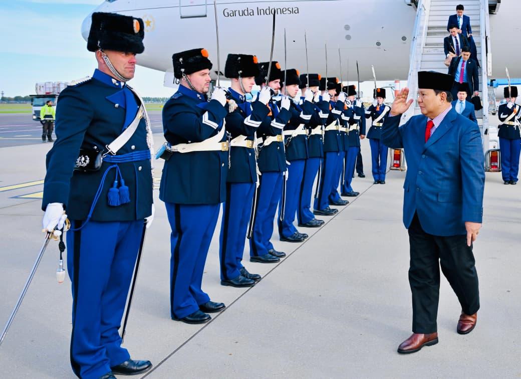 lawatan diplomatik presiden prabowo subianto ke luar negeri