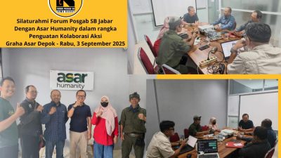 Siaran pers: Forum Posgab Siaga Bencana Jawa Barat dan Asar Humanity Perkuat Sinergi Penanggulangan Bencana