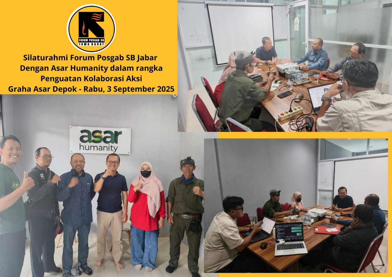Silaturahmi forum posgab siaga bencana jawa barat