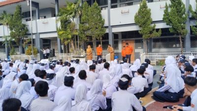 BPBD Kota Bandung Gelar Sosialisasi dan Mitigasi Bencana di SMPN 51 Bandung