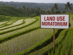 Stop Alih Fungsi Lahan Sawah