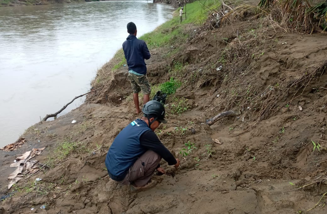 Kegiatan Penanaman 3000 pohon di pinggir Sungai Cibuni Sukabumi oleh aktivis FK3I. (Sumber: F3KI)