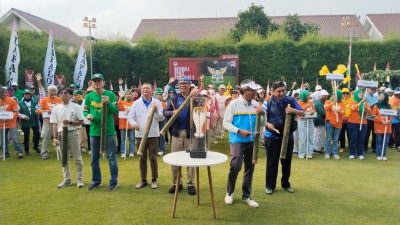Walikota Bandung Buka Turnamen Terbuka Gateball Spirit’70Plus 2025, Diikuti 17 Tim