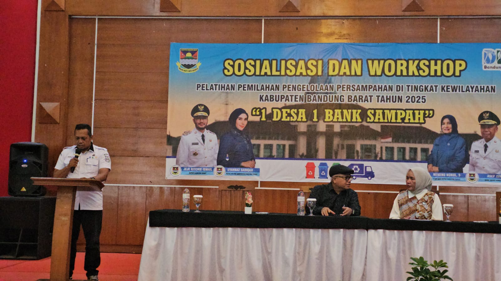 Irfan Arfianto, SE, MM selaku Pejabat Fungsional Pengendali Dampak Lingkungan DLH KBB.