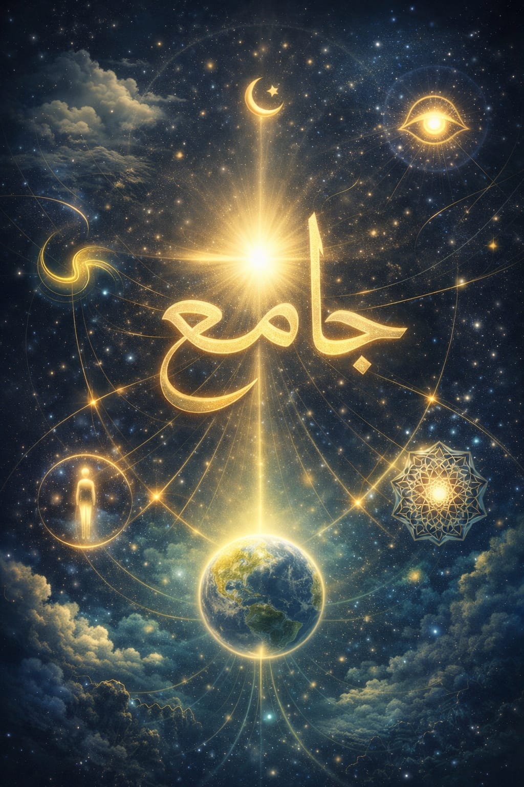 Judul: JÂMI’ “جامع” — Nu Maha Ngahimpun . Penulis: NOER Widyadiningrat (Pembelajar Djatirumasa)