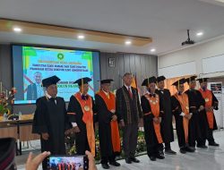 Bangga! Karolus Ngambut Resmi Gelar Doktor, Lahir dari Prodi Sanitasi Poltekkes Kupang