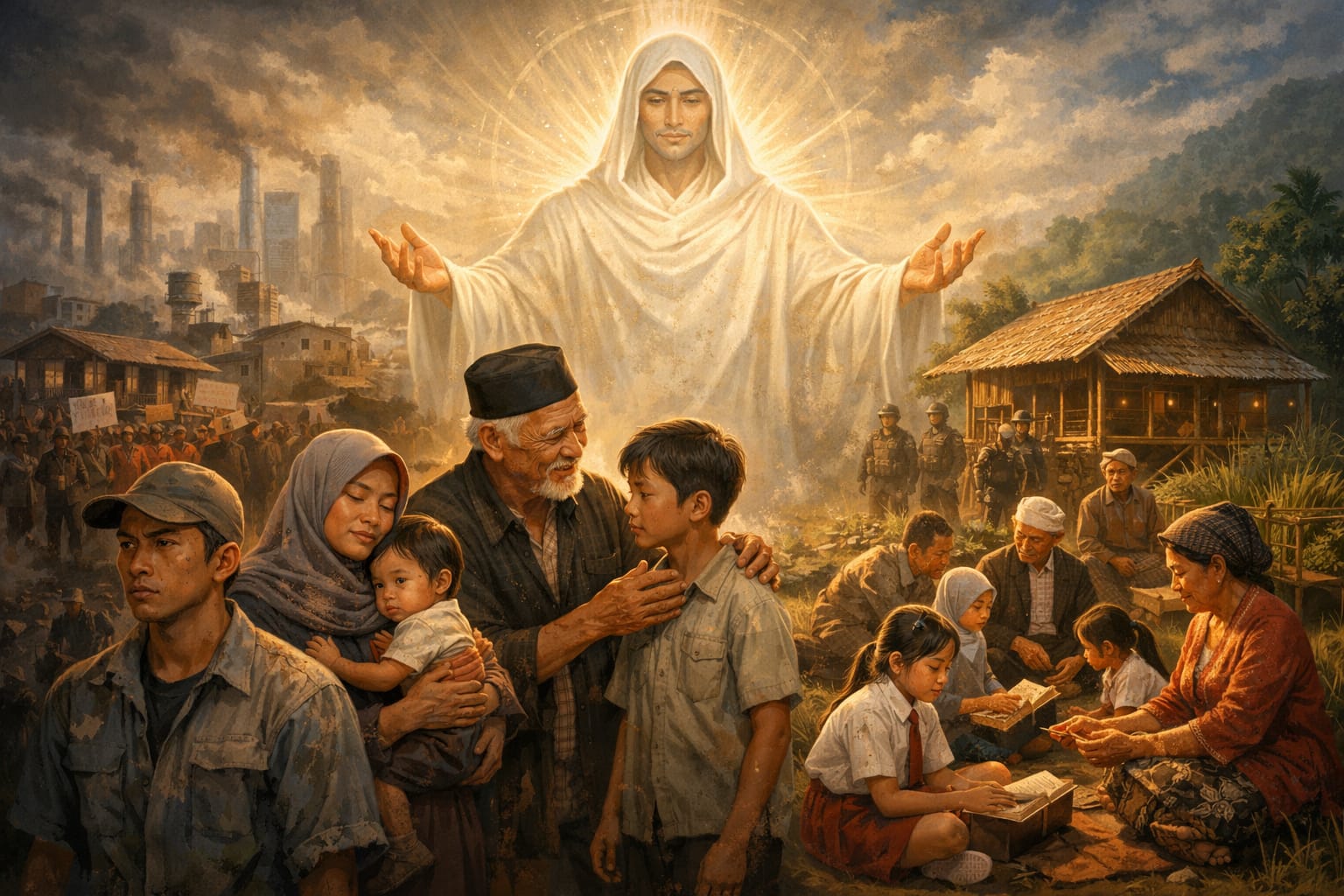 Judul: KESEIMBANGAN KEKUASAAN DAN KRISIS: Pelajaran “Harîsh” (Nama Nabi). Penulis: NOER Widyadiningrat (Pembelajar Djatirumasa)