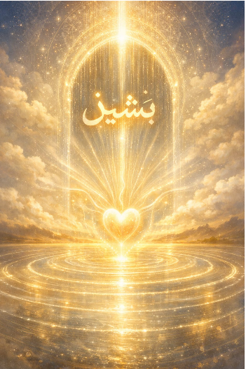 Artikel basa sunda berjudul:  BASYÎR “بَشِيرٌ” — Nu Ngabawa Béja Kabagjaan. Penulis: NOER Widyadiningrat (Pembelajar Djatirumasa)