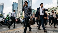 Kesibukan kota jakarta