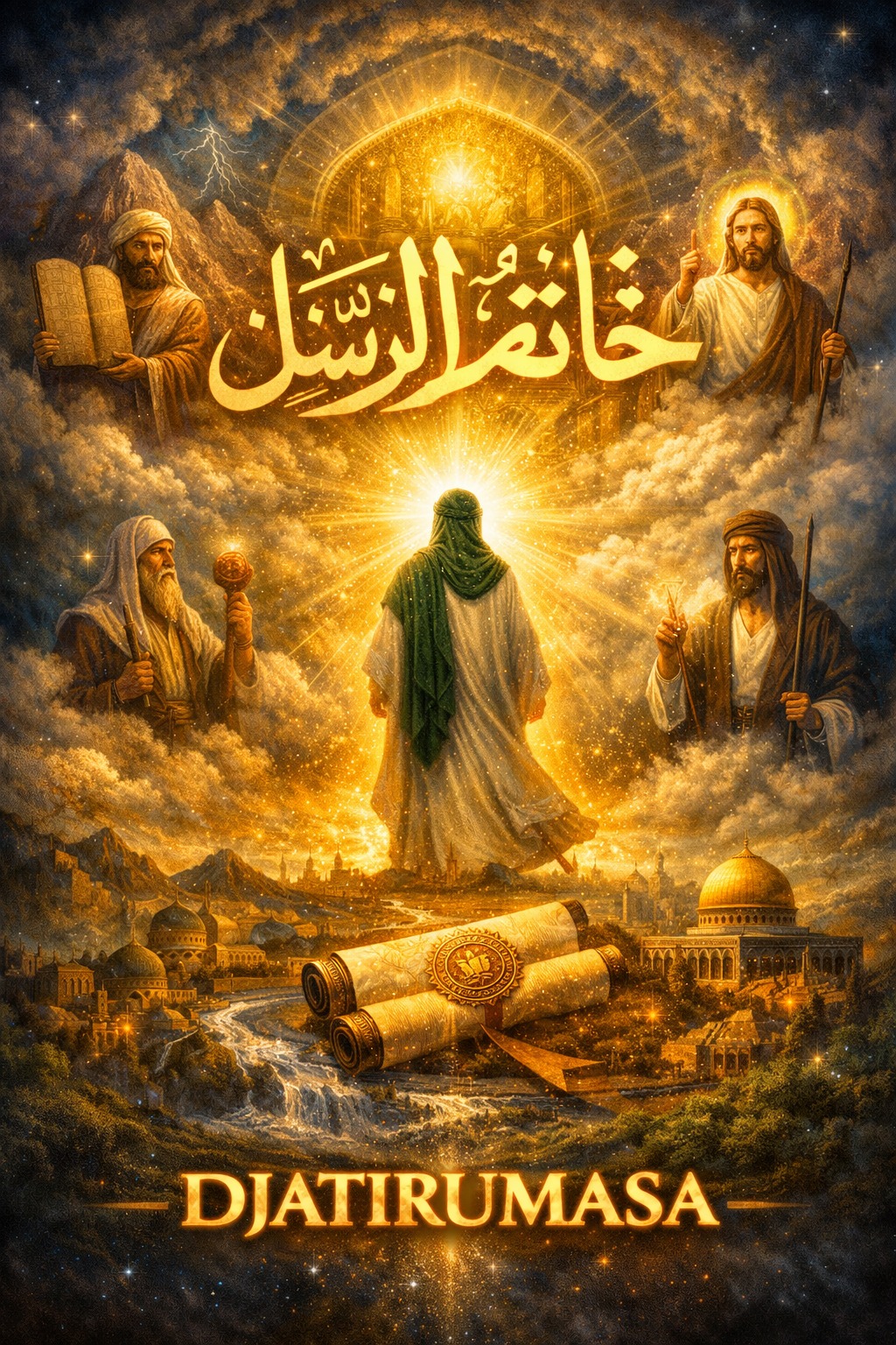 Judul: KHÂTAM RUSUL (خَاتَمُ الرُّسُلِ) — Pamungkas Syari‘ah jeung Kasinambungan Wahyu Penulis: NOER Widyadiningrat (Pembelajar Djatirumasa)