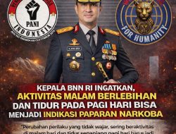 Aktivitas Malam Berlebihan, Alarm Bahaya Narkoba — PANI Ajak Masyarakat Waspada