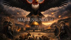 Artikel judul: Berita Imaginer #007: BADAI LANGIT TUTUP PADANG CAHAYA, GARUDA JAGA HARAPAN RIMBA. Penulis: SABDAKELING