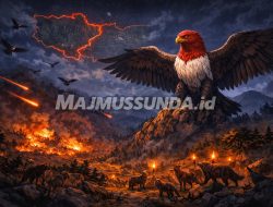 Berita Imaginer #006: Api di Perbatasan Rimba, Garuda Mengawasi Ketegangan Antar Kawanan