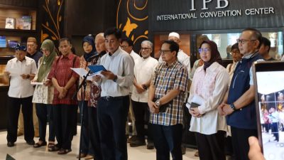 MajmusSunda News, Pers release! Seruan Forum Akademisi IPB University untuk Kedaulatan Bangsa. Sumber: IPB