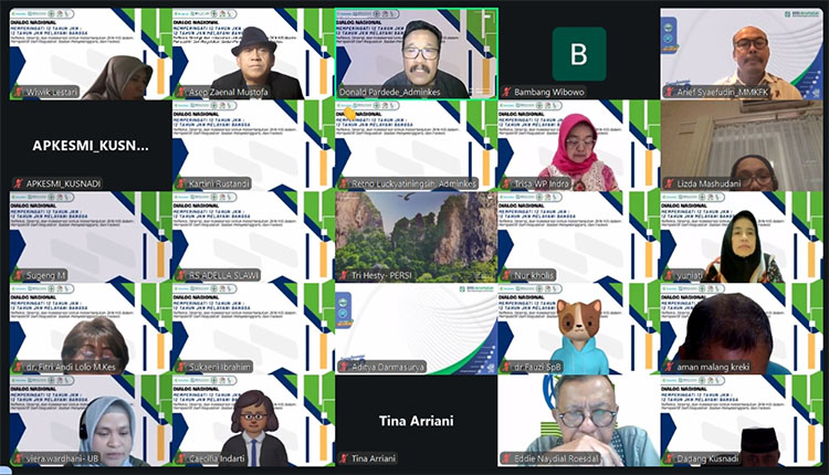 Dialog nasional dalam rangka memperingati 12 tahun Jaminan Kesehatan Nasional (JKN)