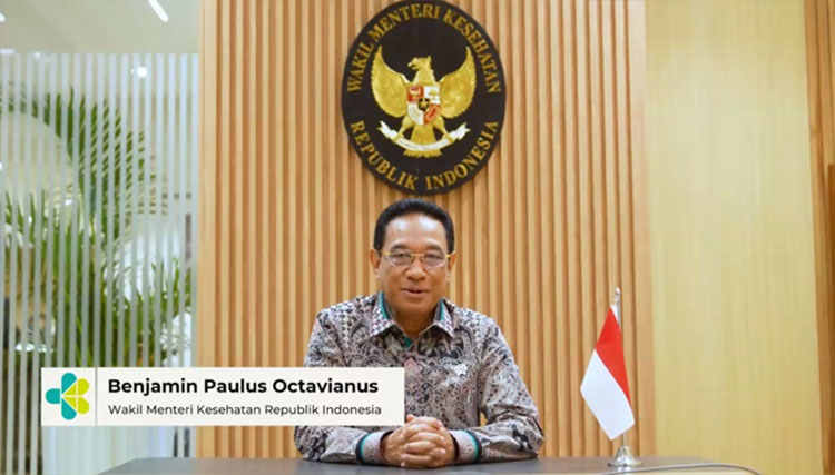 Wakil Menteri Kesehatan II, Dr. Paulus Benny Octavianus, Sp.P.
