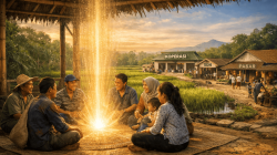 Dari Mesin ke Medan Kesadaran: Mengapa Koperasi Indonesia Harus Melepaskan Paradigma Neoklasik dan Merangkul Paradigma Kuantum