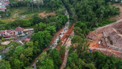 BP Batam Rekontruksi Jalan Menuju Arah Sei Ladi, Kembali Dapat Digunakan Masyarakat Batam 